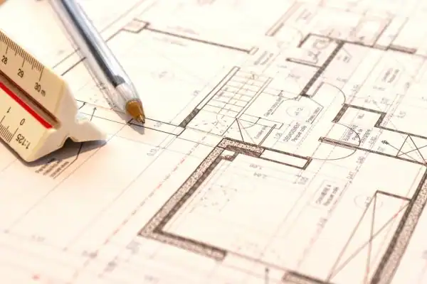 Image of architect Greenwich drawings